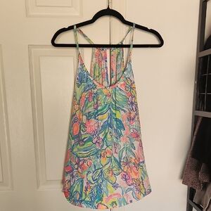 Lily Pulitzer Floral Tank Top Size Medium